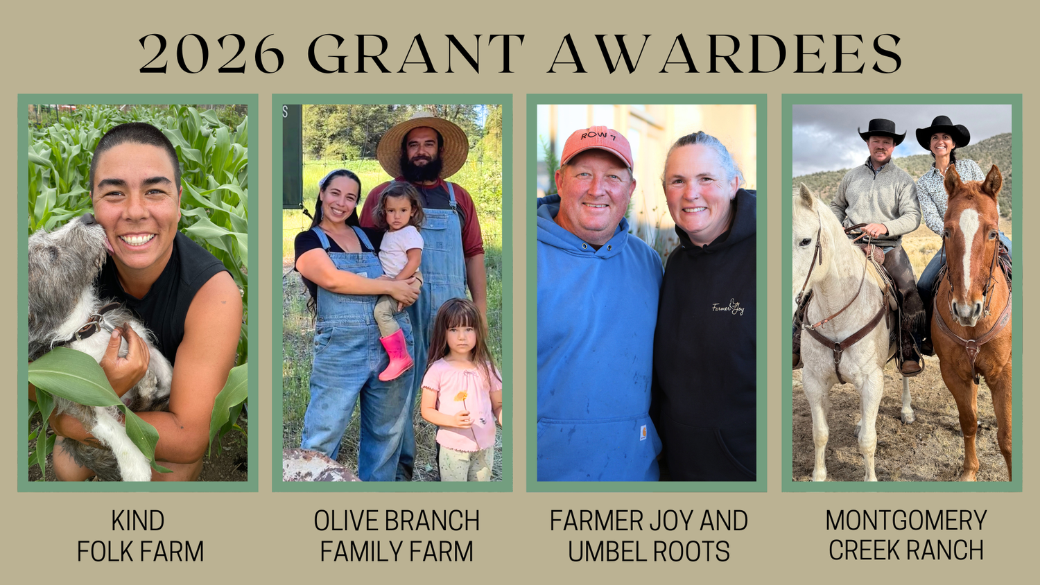 5th Annual Grant Awardees